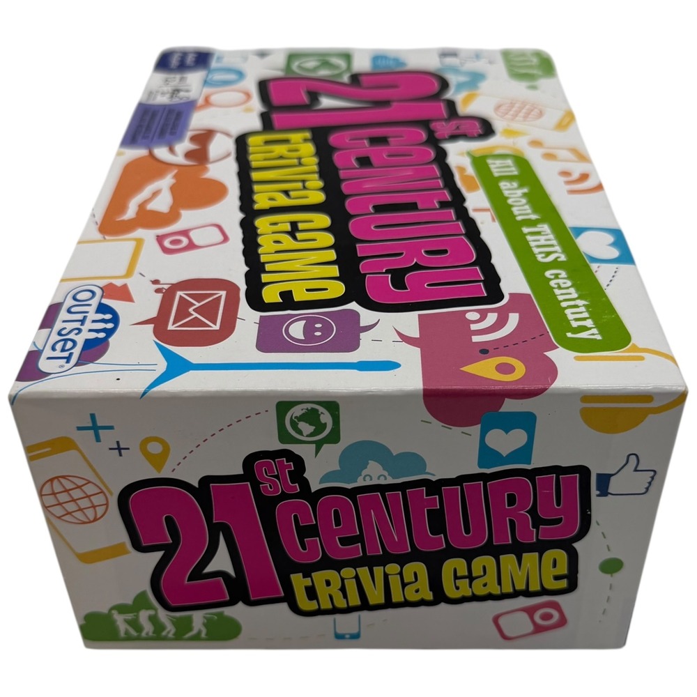 Outset Media 21st Century Trivia Game All About This Century Ages 12+ 220 Cards - Picture 3 of 7